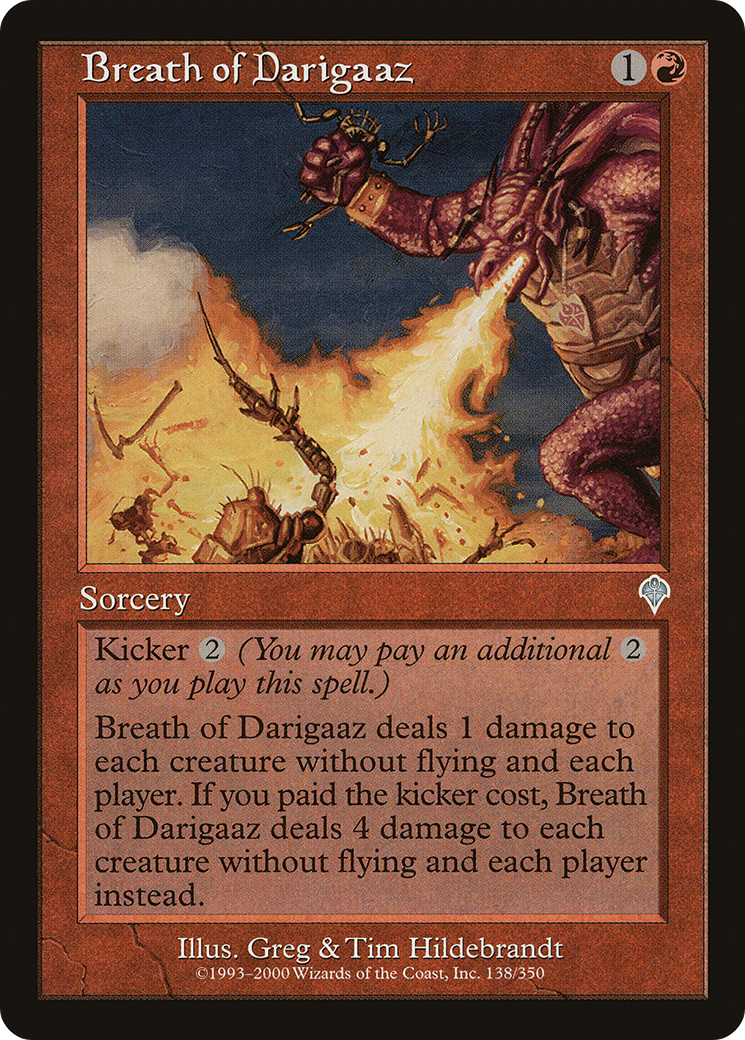 Image of Breath of Darigaaz (INV-138) - Invasion Foil