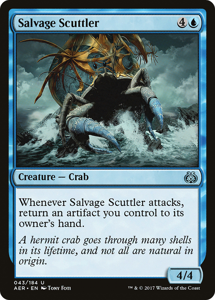 Image of Salvage Scuttler (AER-043) - Aether Revolt Foil