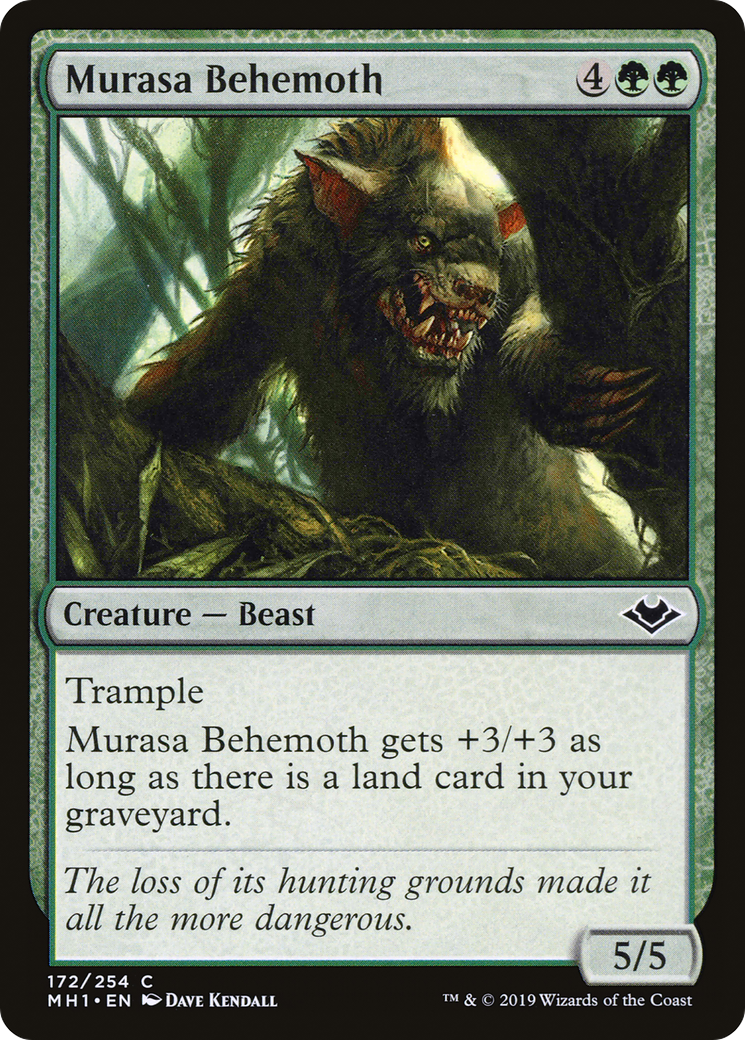 Image of Murasa Behemoth (MH1-172) - Modern Horizons Foil