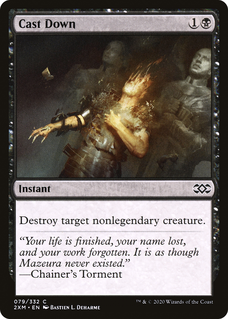Image of Cast Down (2XM-079) - Double Masters Foil