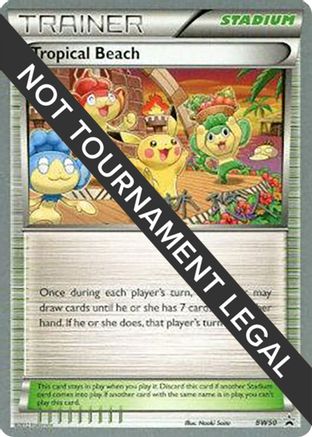 Image of Tropical Beach - 2014 (Haruto Kobayashi) BW50  World Championship Decks - Promo