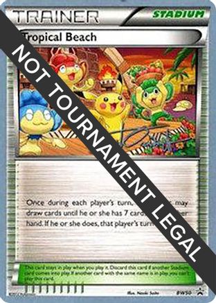 Image of Tropical Beach - 2014 (Trent Orndorff) BW50  World Championship Decks - Promo