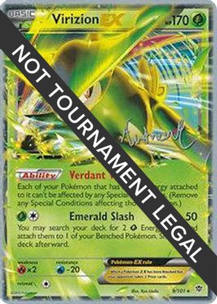 Image of Virizion EX - 2014 (Andrew Estrada) 009  World Championship Decks - Ultra Rare