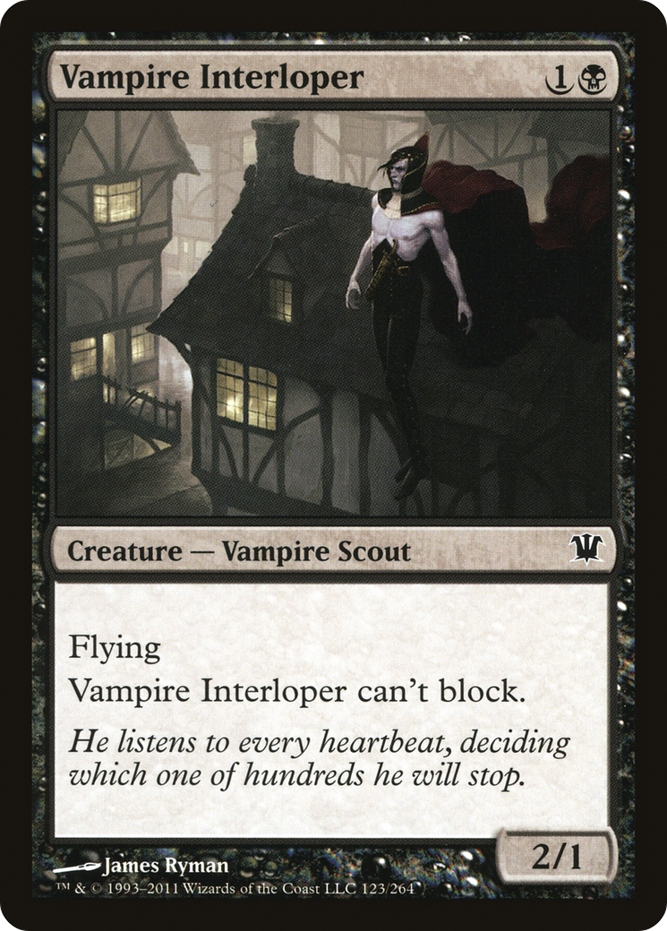 Image of Vampire Interloper (ISD-123) - Innistrad