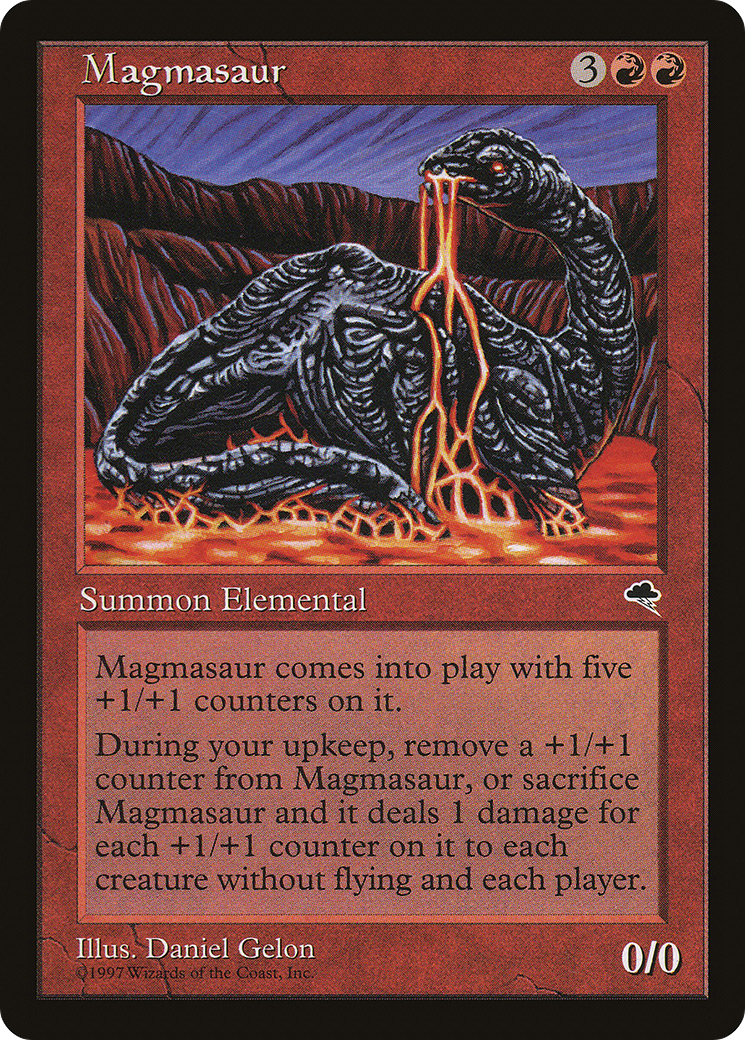 Image of Magmasaur (TMP-188) - Tempest