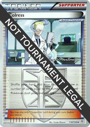 Image of Colress - 2015 (Patrick Martinez) 118  World Championship Decks - Uncommon