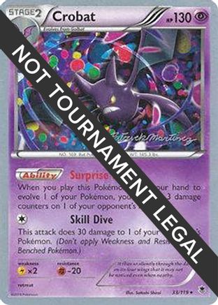 Image of Crobat - 2015 (Patrick Martinez) 033  World Championship Decks - Rare