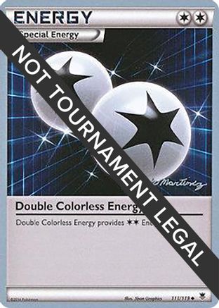 Image of Double Colorless Energy - 2015 (Patrick Martinez) 111  World Championship Decks - Uncommon