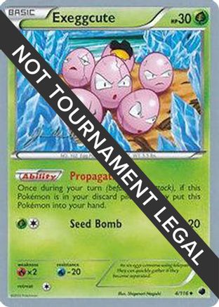 Image of Exeggcute - 2015 (Jacob Van Wagner) 004  World Championship Decks - Common