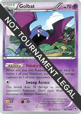 Image of Golbat - 2015 (Patrick Martinez) 032  World Championship Decks - Uncommon