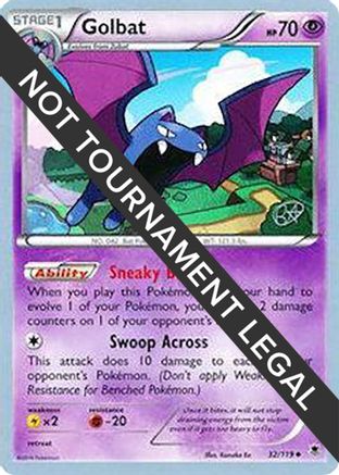 Image of Golbat - 2015 (Rowan Stavenow) 032  World Championship Decks - Uncommon