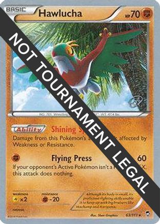 Image of Hawlucha - 2015 (Rowan Stavenow) 063  World Championship Decks - Rare