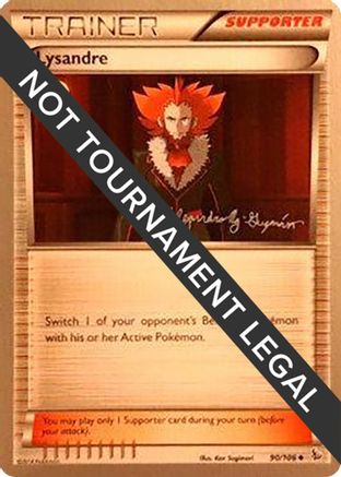 Image of Lysandre - 2015 (Alejandro Ng-Guzman) 090  World Championship Decks - Uncommon