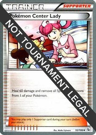 Image of Pokemon Center Lady - 2015 (Patrick Martinez) 093  World Championship Decks - Uncommon