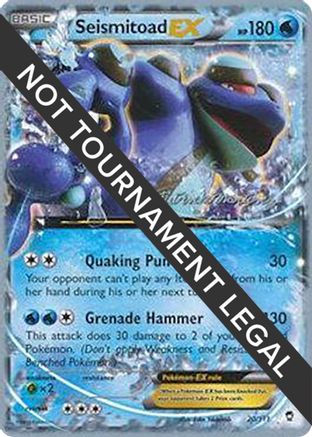 Image of Seismitoad EX 020  World Championship Decks - Ultra Rare