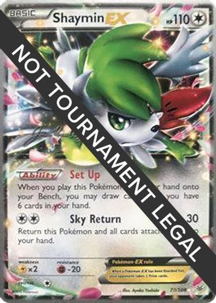 Image of Shaymin EX - 2015 (Jacob Van Wagner) 077  World Championship Decks - Ultra Rare
