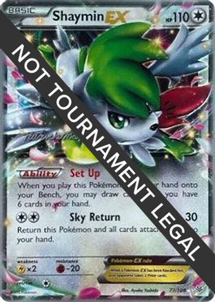 Image of Shaymin EX - 2015 (Patrick Martinez) 077  World Championship Decks - Ultra Rare