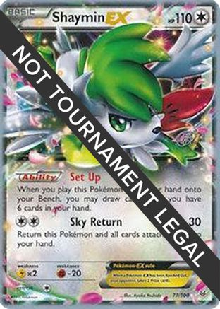 Image of Shaymin EX - 2015 (Rowan Stavenow) 077  World Championship Decks - Ultra Rare