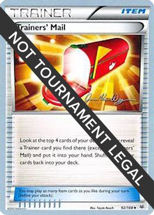 Image of Trainers' Mail - 2015 (Jacob Van Wagner) 092  World Championship Decks - Uncommon