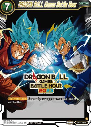 Image of DRAGON BALL Games Battle Hour (Dragon Ball Games Battle Hour 2023 Promo Card Set) (P-514) - Promotion Cards Foil