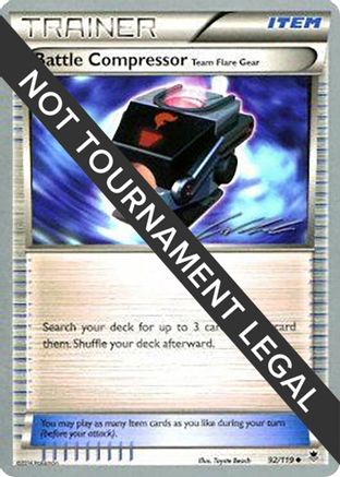 Image of Battle Compressor (Team Flare Gear) - 2016 (Cody Walinski) 092  World Championship Decks - Uncommon