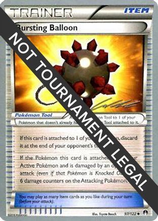 Image of Bursting Balloon - 2016 (Cody Walinski) 097  World Championship Decks - Uncommon