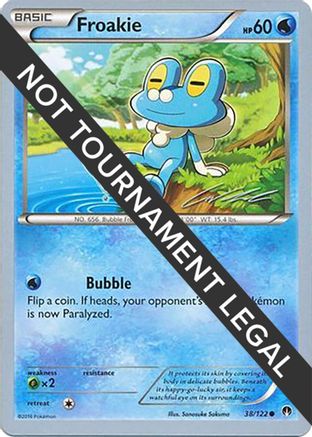 Image of Froakie - 2016 (Cody Walinski) 038  World Championship Decks - Common