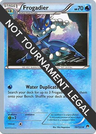 Image of Frogadier - 2016 (Cody Walinski) 039  World Championship Decks - Uncommon