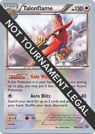 Image of Talonflame - 2016 (Cody Walinski) 096  World Championship Decks - Rare