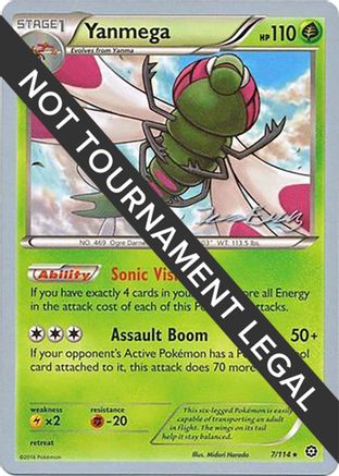 Image of Yanmega - 2016 (Jesper Eriksen) 007  World Championship Decks - Rare