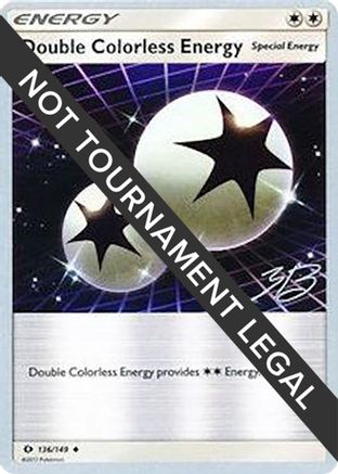 Image of Double Colorless Energy - 2017 (Zachary Bokhari) 136  World Championship Decks - Uncommon