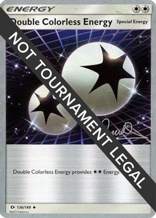 Image of Double Colorless Energy - 2017 (Diego Cassiraga) 136  World Championship Decks - Uncommon