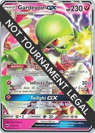 Image of Gardevoir GX - 2017 (Diego Cassiraga) 093  World Championship Decks - Ultra Rare
