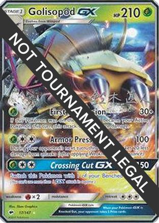 Image of Golisopod GX 017  World Championship Decks - Ultra Rare