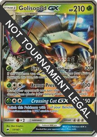 Image of Golisopod GX 017  World Championship Decks - Ultra Rare
