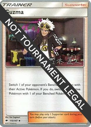 Image of Guzma - 2017 (Naoto Suzuki) 115  World Championship Decks - Uncommon