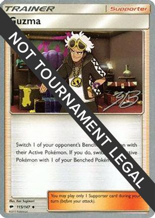 Image of Guzma - 2017 (Zachary Bokhari) 115  World Championship Decks - Uncommon