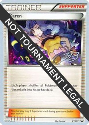 Image of Karen - 2017 (Zachary Bokhari) XY177  World Championship Decks - Common