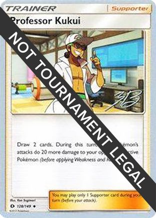 Image of Professor Kukui - 2017 (Zachary Bokhari) 128  World Championship Decks - Uncommon