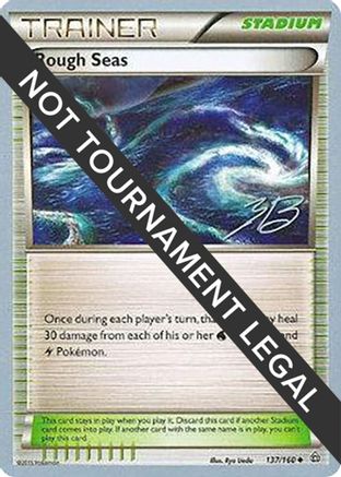 Image of Rough Seas - 2017 (Zachary Bokhari) 137  World Championship Decks - Uncommon