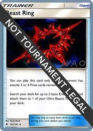 Image of Beast Ring - 2018 (Naohito Inoue) 102  World Championship Decks - Rare