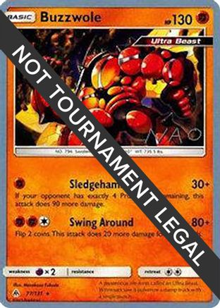 Image of Buzzwole - 2018 (Naohito Inoue) 077  World Championship Decks - Rare