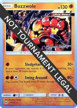 Image of Buzzwole - 2018 (Magnus Pedersen) 077  World Championship Decks - Rare