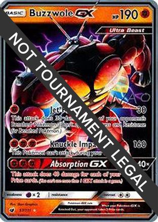 Image of Buzzwole GX - 2018 (Naohito Inoue) 057  World Championship Decks - Ultra Rare