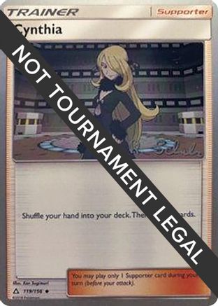 Image of Cynthia - 2018 (Robin Schulz) 119  World Championship Decks - Uncommon