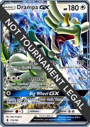 Image of Drampa GX - 2018 (Magnus Pedersen) 115  World Championship Decks - Ultra Rare