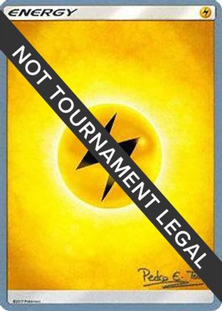 Image of Lightning Energy - 2018 (Pedro Eugenio Torres)  World Championship Decks - Common