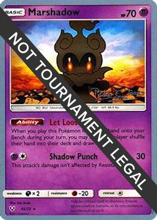 Image of Marshadow - 2018 (Pedro Eugenio Torres) 045  World Championship Decks - Rare