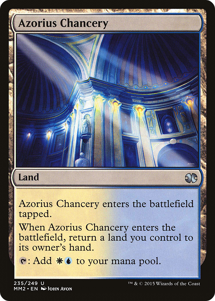 Image of Azorius Chancery (MM2-235) - Modern Masters 2015 Foil