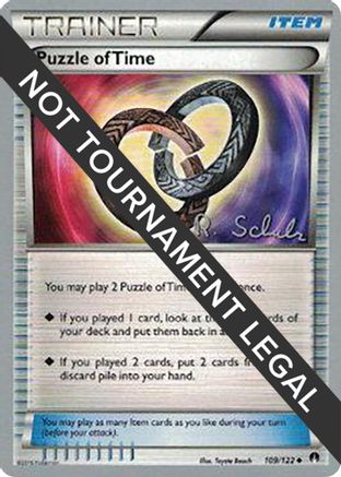Image of Puzzle of Time - 2018 (Robin Schulz) 109  World Championship Decks - Uncommon